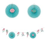 Girlanda z rozetkami Syrenka  