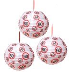 Lampiony na 60 urodziny Znak 