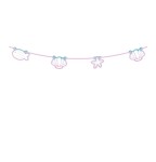 Girlanda Syrenka i muszle