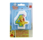Świeczka w kształcie cyfry 4, Winnie Alphabet