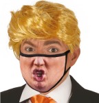Śmieszna maseczka  Twarz Trumpa Maska karnawałowa Prezydent USA