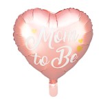Balon foliowy Mom to Be, różowy