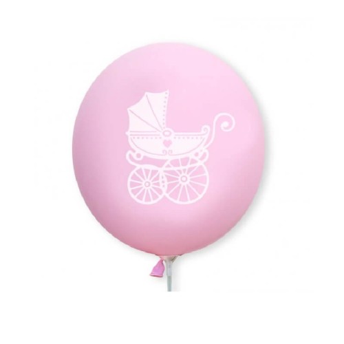 9140-balony-różowe-z-białym-wózeczkiem.jpg