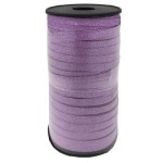 Tasiemka do balonów, prezentów brokatowa fioletowa, 92 m