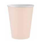 Kubeczki papierowe jasno różowe 6 szt.