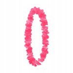 Naszyjnik hawajski Aloha różowy