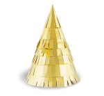 Czapeczki papierowe "Gold Party"